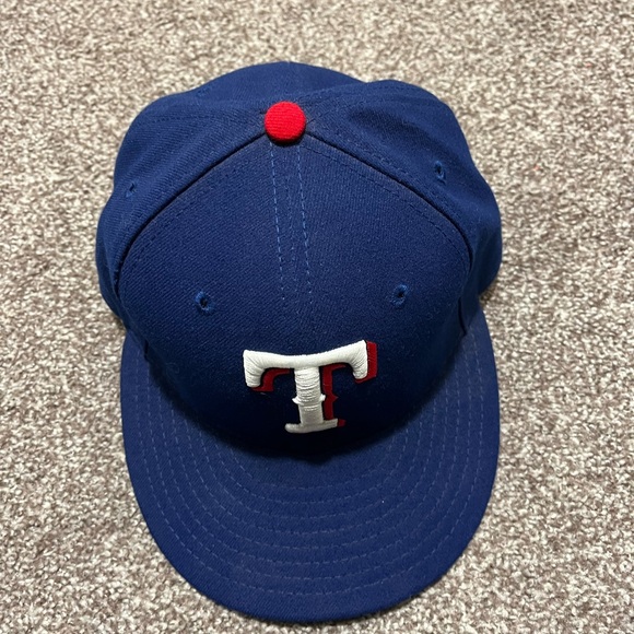 Texas Rangers Blue Baseball Cap - Picture 2 of 4